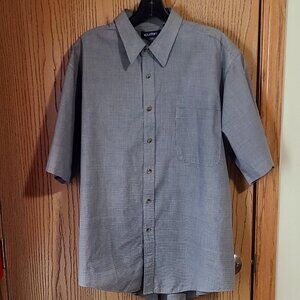 PURITAN MEN'S SIZE LARGE BUTTON-DOWN OFFICE OR VACATION SHORT SLEEVE SHIRT